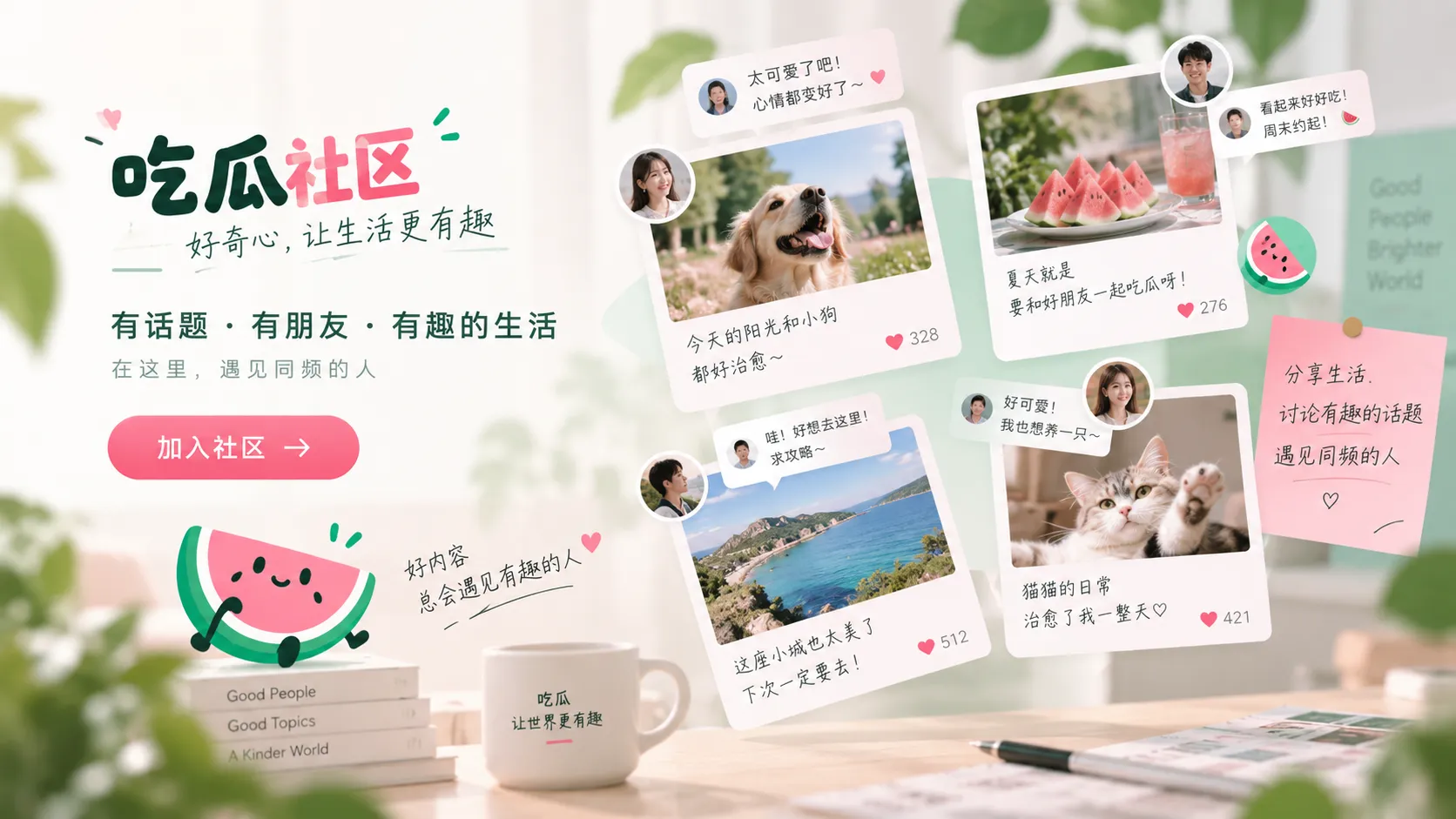多个平台卡片连接到同一来源节点